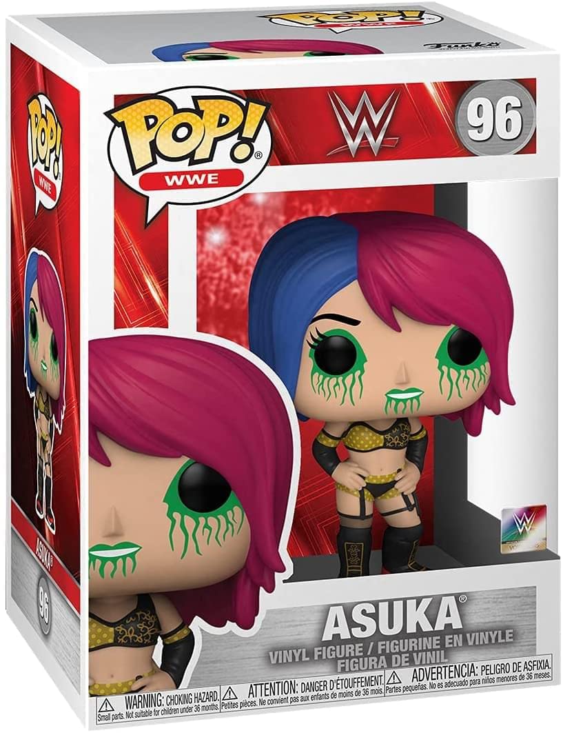WWE FUNKO POP ASUKA 限定版 アスカ フィギュア Amazon.com: Funko Pop! WWE: Asuka with Green Face Paint